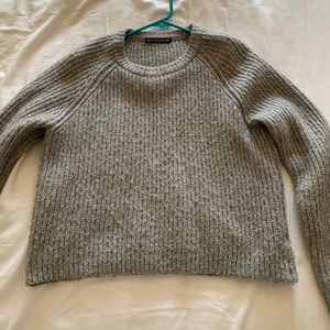 Grey Brandy Melville Knit sweater